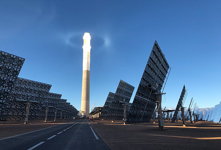 Morocco's Noor Ouarzazate Concentrated Solar Power
