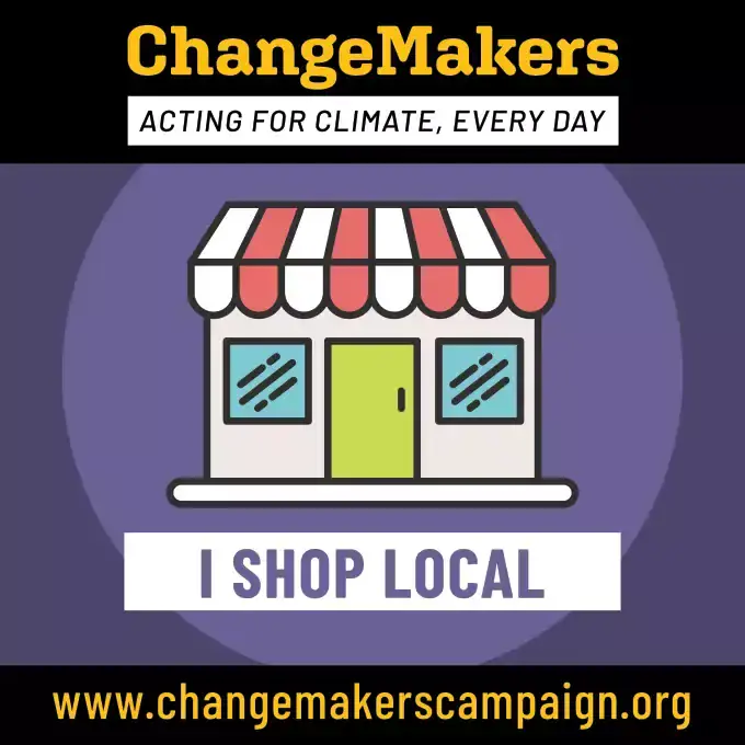 I shop local
