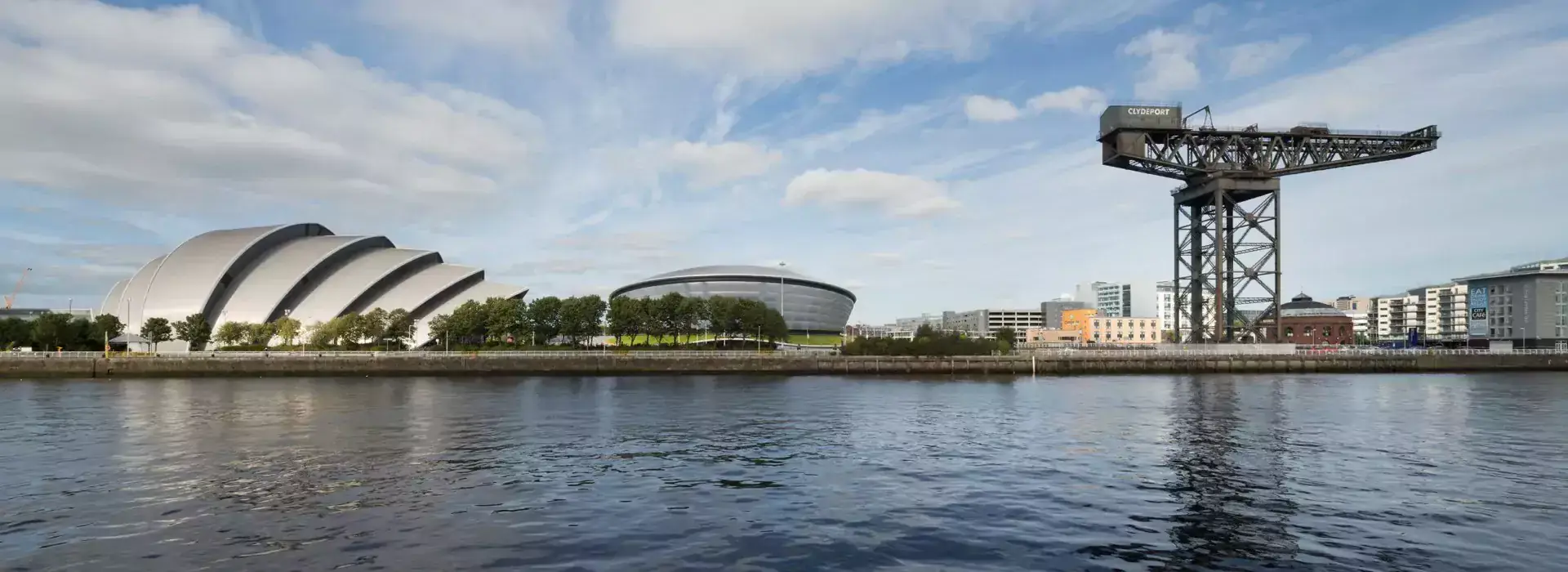 The SSE Hydro,Finnieston Crane